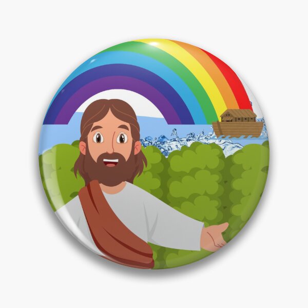 Item preview, Jesus and Noah designed and sold by kaybpixels.