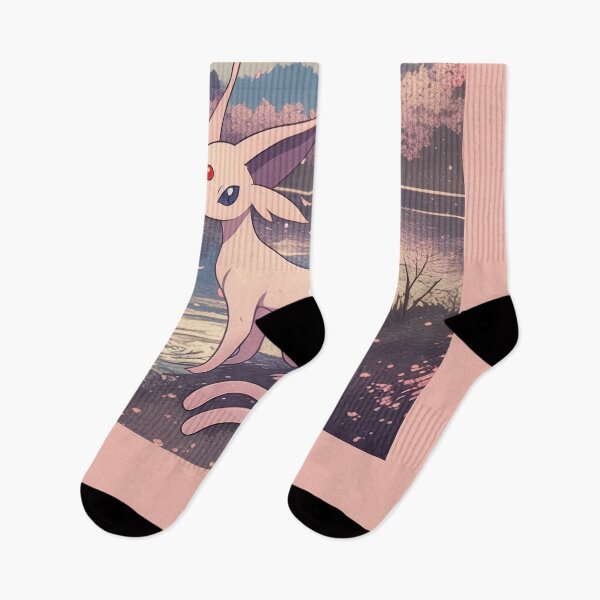 Item preview, Espeon Mr.Fuji Lake Side  designed and sold by AnimeArsenalPrints.