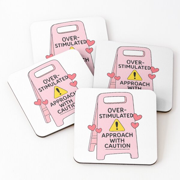 Item preview, Overstimulated Approach With Caution designed and sold by stephenflashart.