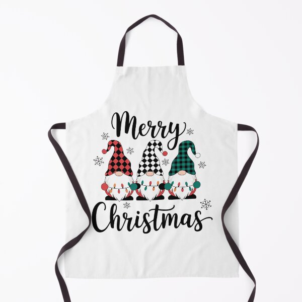 Item preview, Plaid Christmas Gnomes Trio - Merry Christmas Festive Design designed and sold by lojadpop.