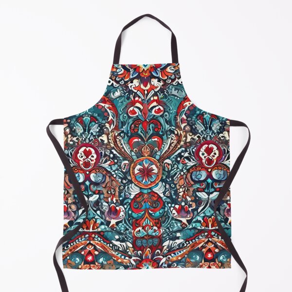 Item preview, Bohemian Ornamental Pattern – Colorful Abstract Symmetry Design designed and sold by elgreko.