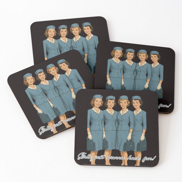 Item preview, Retro Girls designed and sold by Rue Design Company.