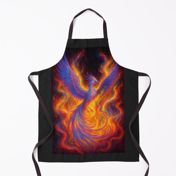 Item preview, Rainbow Phoenix Rising From the Ashes designed and sold by LEORONIN.