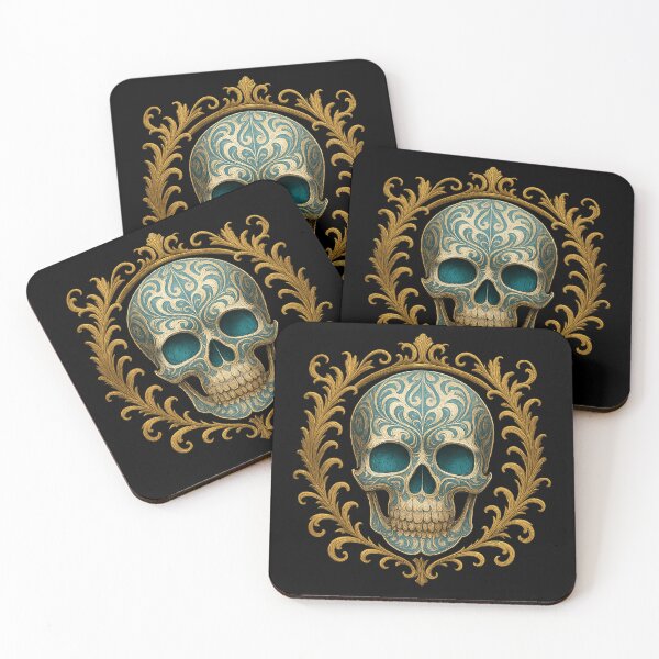 Item preview, Skull with smoke and thorns designed and sold by LaNadaYFundante.