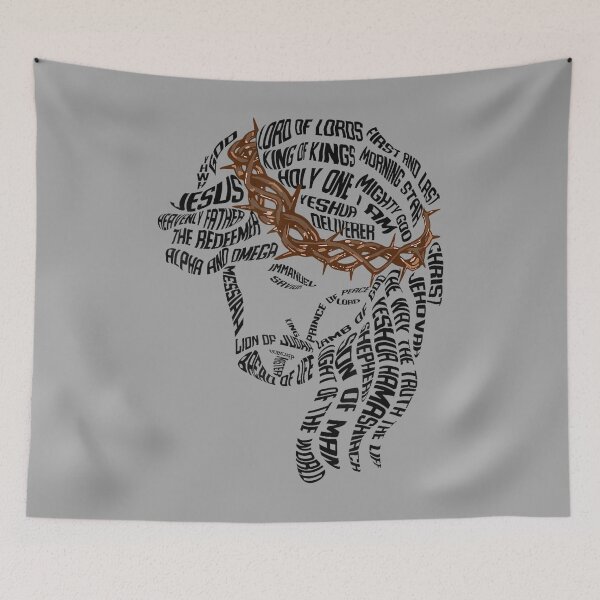 Item preview, hristian Names of Jesus Christ – Face – Gospel – Religious Bible designed and sold by tgt6746.