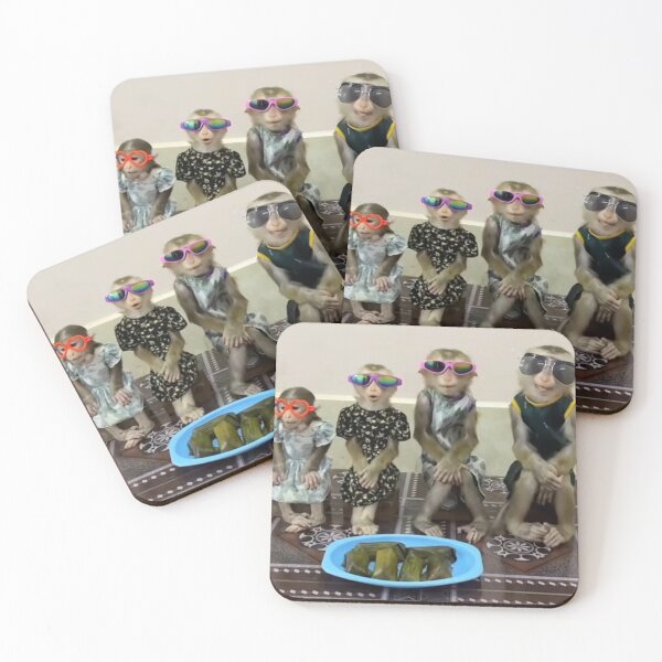 Item preview, 4 monkeys designed and sold by monkey zone.