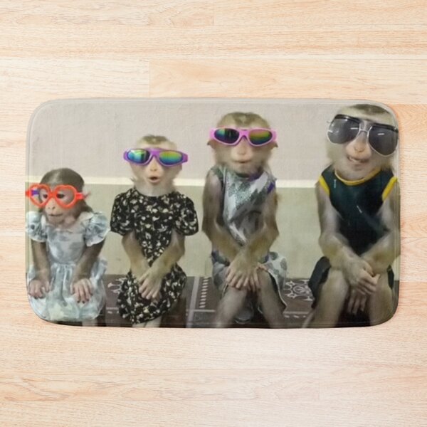 Item preview, 4 monkeys designed and sold by monkey zone.