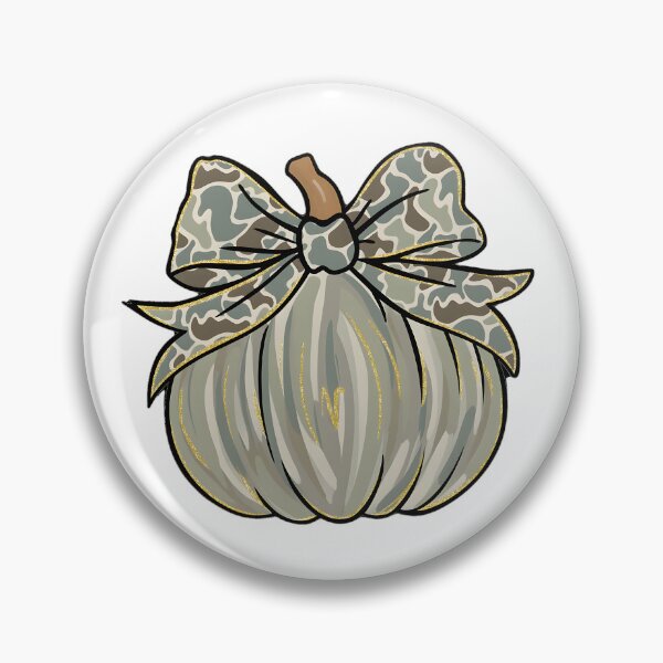 Item preview, Preppy Camo Pumpkin designed and sold by stephenflashart.