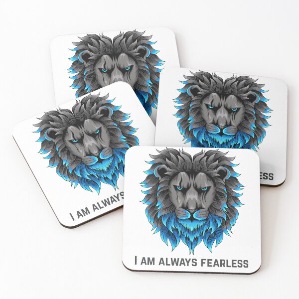 Item preview, I Am Always Fearless – Bold Motivational Typography designed and sold by GDbanners.