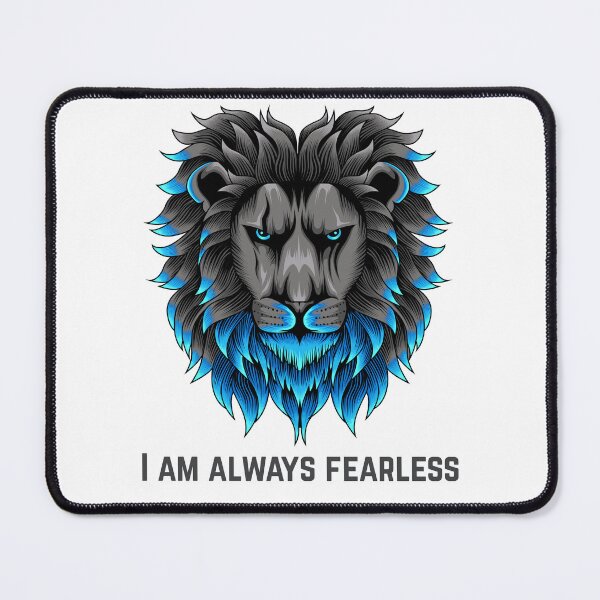 Item preview, I Am Always Fearless – Bold Motivational Typography designed and sold by GDbanners.