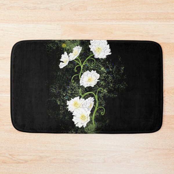 Item preview, Cosmos Flowers Digital Drawing designed and sold by The Elderberry Blossom.