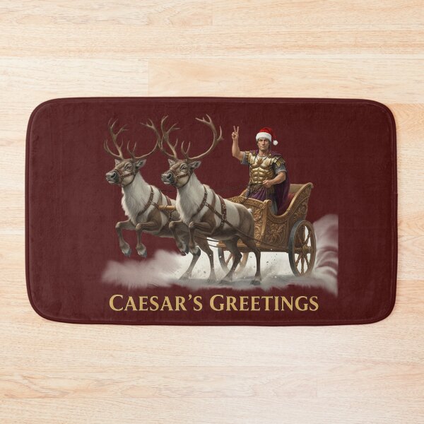 Item preview, Caesar's Greetings Humorous Roman Chariot Holiday Card designed and sold by Larry Oates.
