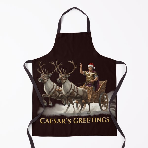 Item preview, Caesar's Greetings Humorous Roman Chariot Holiday Card designed and sold by Larry Oates.