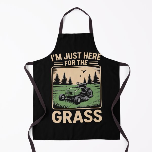 Item preview, Here For Grass Landscapers Lawn Mower Gardener Lawn Mowing designed and sold by Sandrhaus.