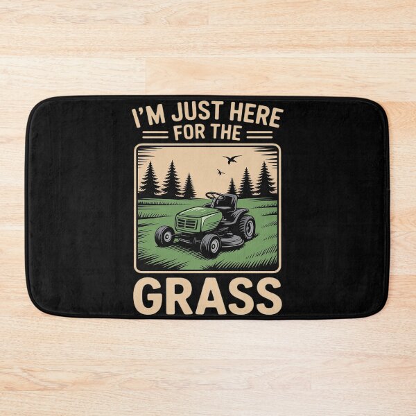 Item preview, Here For Grass Landscapers Lawn Mower Gardener Lawn Mowing designed and sold by Sandrhaus.