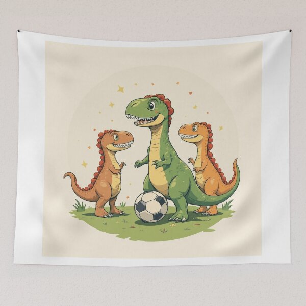 Item preview, Baby Dinossaurs Playing Football  designed and sold by Horse Designs .
