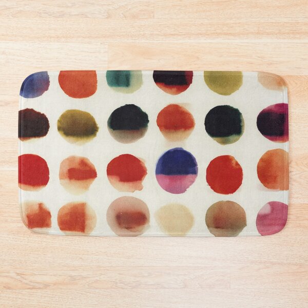 Item preview, Earthy Red Dots Abstract designed and sold by trajeado14.