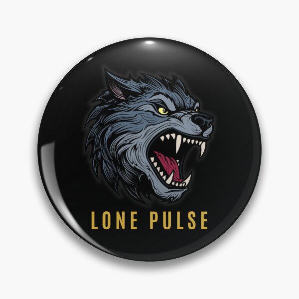 Item preview, Lone Pulse – Wild Wolf Power designed and sold by FLOOVOStudio.