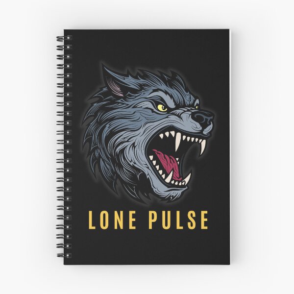 Item preview, Lone Pulse – Wild Wolf Power designed and sold by FLOOVOStudio.