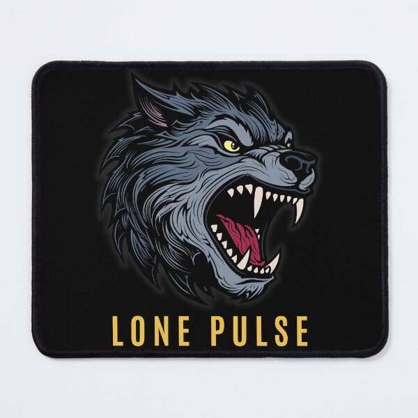 Item preview, Lone Pulse – Wild Wolf Power designed and sold by FLOOVOStudio.
