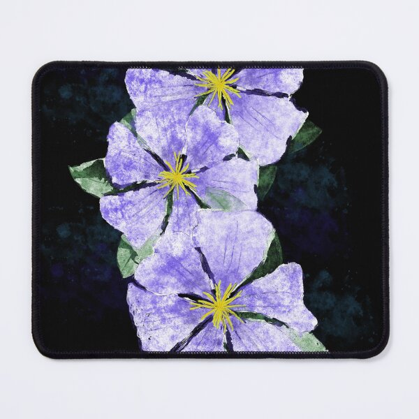 Item preview, Clematis Flowers on My Farm designed and sold by The Elderberry Blossom.