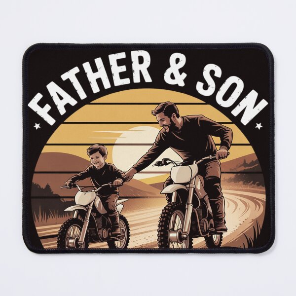 Item preview, Motocross Father and Son Riding Partners For Life designed and sold by RopboxRone.