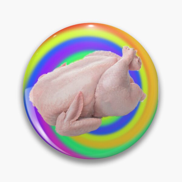 Item preview, Rainbow Raw Chicken designed and sold by ignorantwizard.