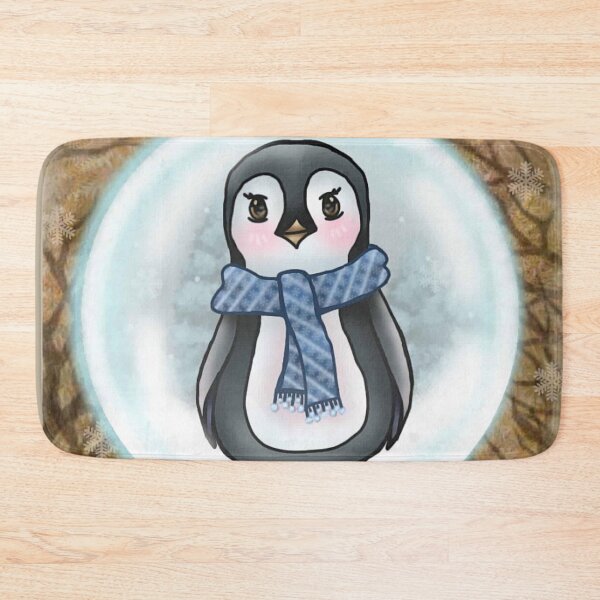 Item preview, Penguin Snow Globe designed and sold by CharmedHeartArt.