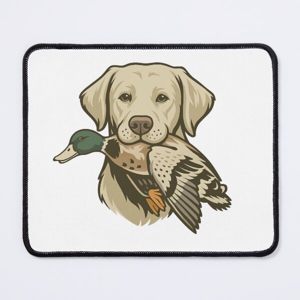 Item preview, Camo Hunting Dog With Duck designed and sold by stephenflashart.