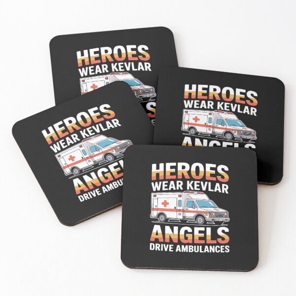Item preview, Heroes Wear Kevlar Angels Drive Ambulances designed and sold by Rotasiin.