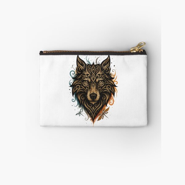 Item preview, Wolf Tribal Abstract Design designed and sold by KraftyDesignz.