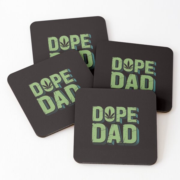 Item preview, Mens Dope Dad Sarcastic 420 Pot Leaf Papa for Guys designed and sold by RopboxRone.