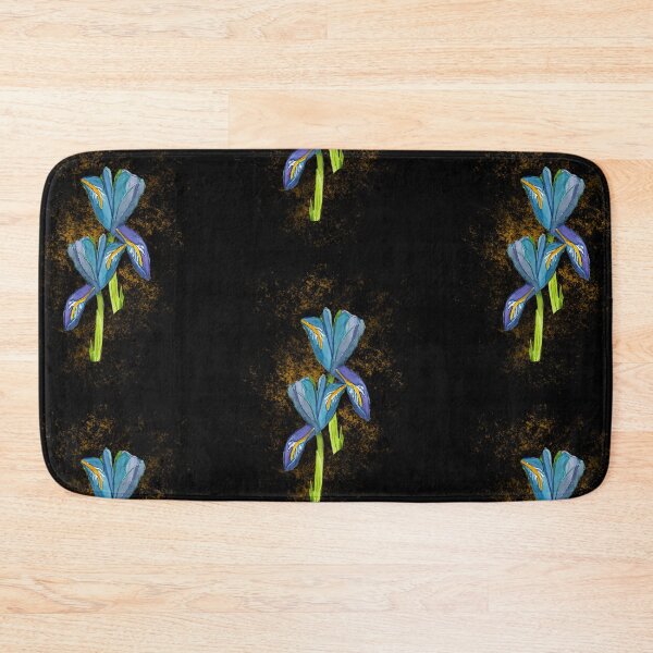 Item preview, Dwarf Iris Watercolor in Digital Pen and Ink designed and sold by The Elderberry Blossom.