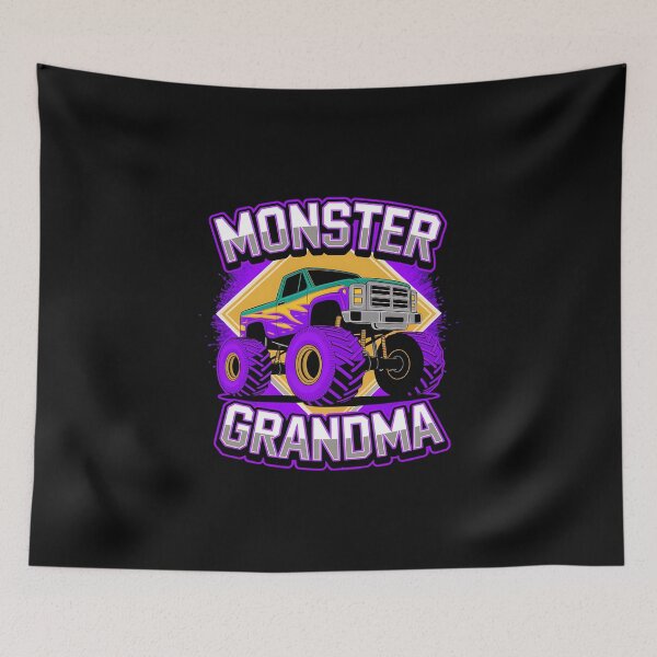 Item preview, Monster Truck Grandma Truck Are My Jam Truck Lovers designed and sold by AvagondaMind.
