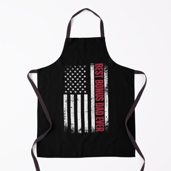 Item preview, Vintage Father's day Best Bonus Dad Ever American Flag Pride Stepfather Family Love designed and sold by MouDantArts.
