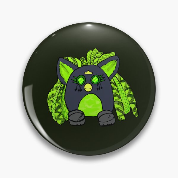 Artikelvorschau, Cyber Goth Furb entworfen und verkauft von CaffeineCraftedCreations.