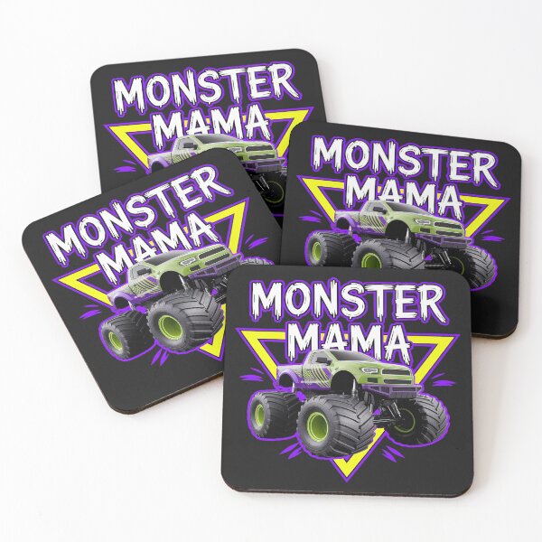 Item preview, Monster Truck Mama Monster Truck Are My Jam Truck Lovers designed and sold by AvagondaMind.