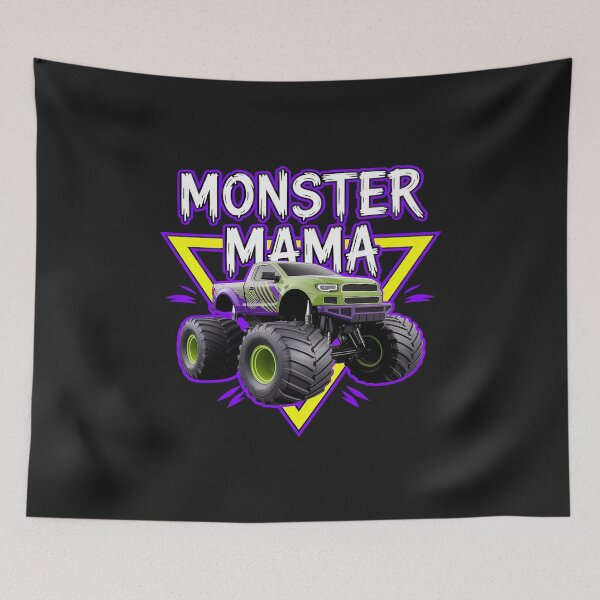 Item preview, Monster Truck Mama Monster Truck Are My Jam Truck Lovers designed and sold by AvagondaMind.