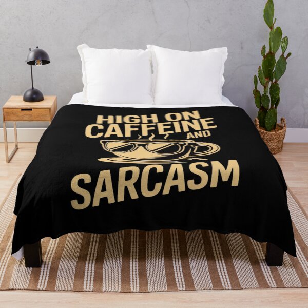 Item preview, High on Caffeine and Sarcasm Coffee designed and sold by LinlinsDemons.