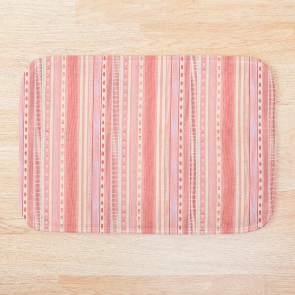 Item preview, Pink Coral Lavender Stripes designed and sold by TanglePatch.