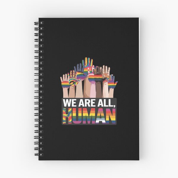 Item preview, Rainbow LGBT LGBTQ Transgender Gay Pride We Are All Human  designed and sold by EllinoKlemo.