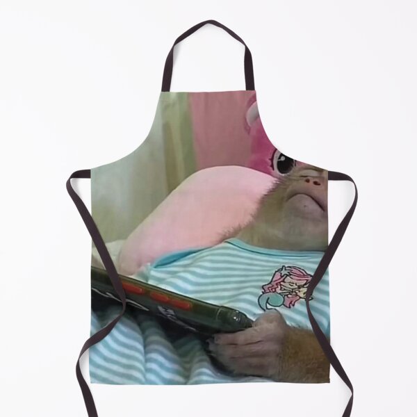 Item preview, lazy monkey playing on phone designed and sold by monkey zone.