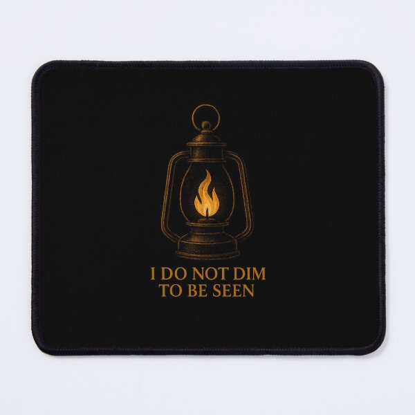 Item preview, I Do Not Dim to Be Seen – Lantern Lines BB (Ember Glow Lantern Design) designed and sold by LanternLinesBB.