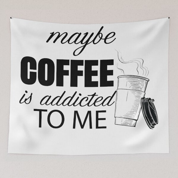 Item preview, Maybe Coffee is addicted to me designed and sold by easttesgift.