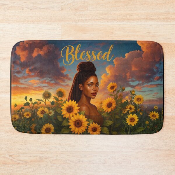 Item preview, Blessed & Melanated designed and sold by ShopTr3ndy.
