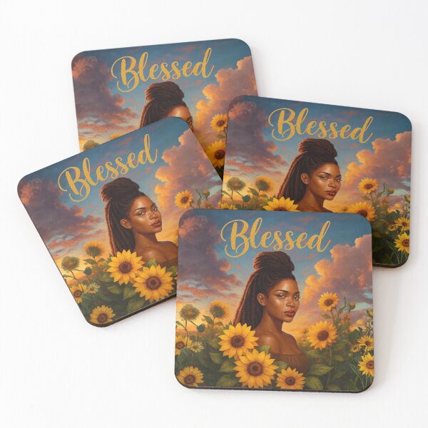 Item preview, Blessed & Melanated designed and sold by ShopTr3ndy.