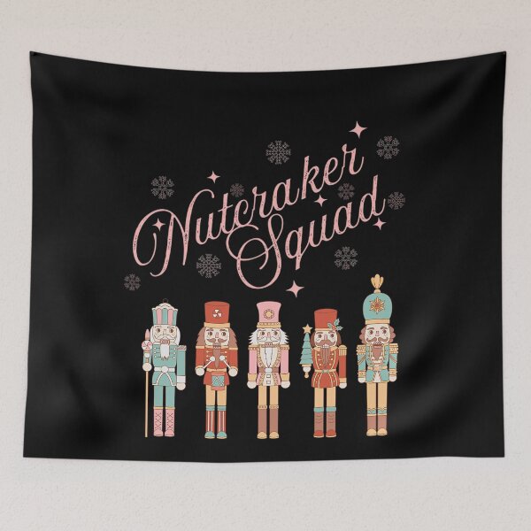 Item preview, Holiday Squad Retro Classic Vintage Fmaily Nutcracker Christmas designed and sold by StacyBattleArt.