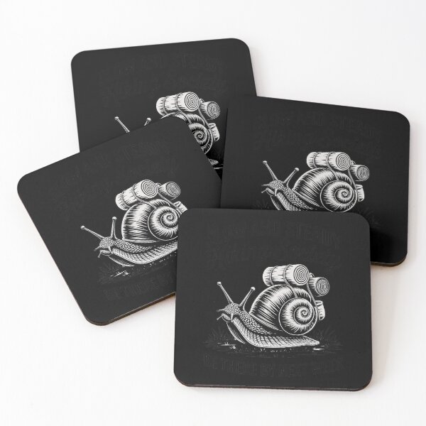 Item preview, Hiker Slow and Steady Hiking Society Snail designed and sold by FndPardaL.