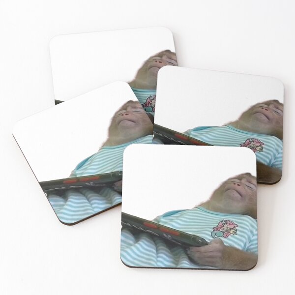 Item preview, lazy monkey playing on phone designed and sold by monkey zone.