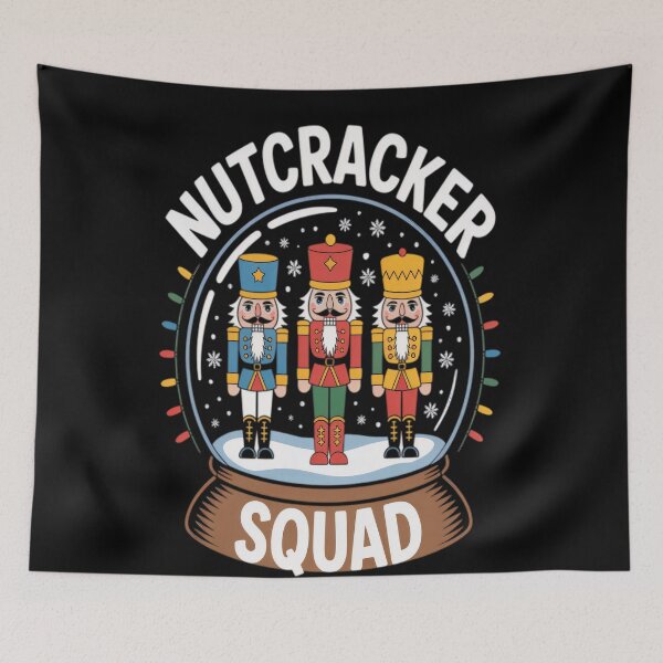 Item preview, Holiday Retro Classic Vintage Nutcracker Squad Christmas Fmaily designed and sold by StacyBattleArt.
